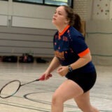 über drei Sätze ging das Dameneinzel, in dem sich Luisa Rickert nach engem Spiel knapp geschlagen geben musste